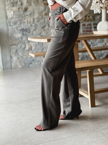 Pantalon Louiza - Kaki