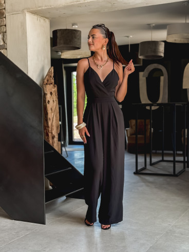 Combinaison pantalon Mollia - Noir