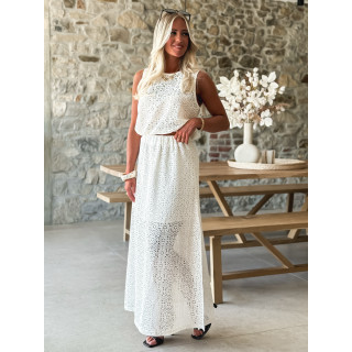 Blouse courte Anollia - Ecru