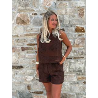 Short Anollia - Chocolat