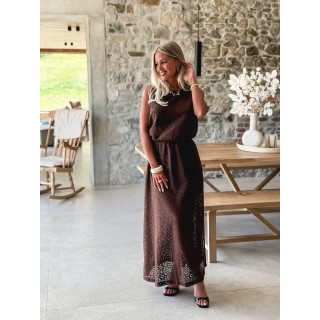 Blouse courte Anollia - Chocolat