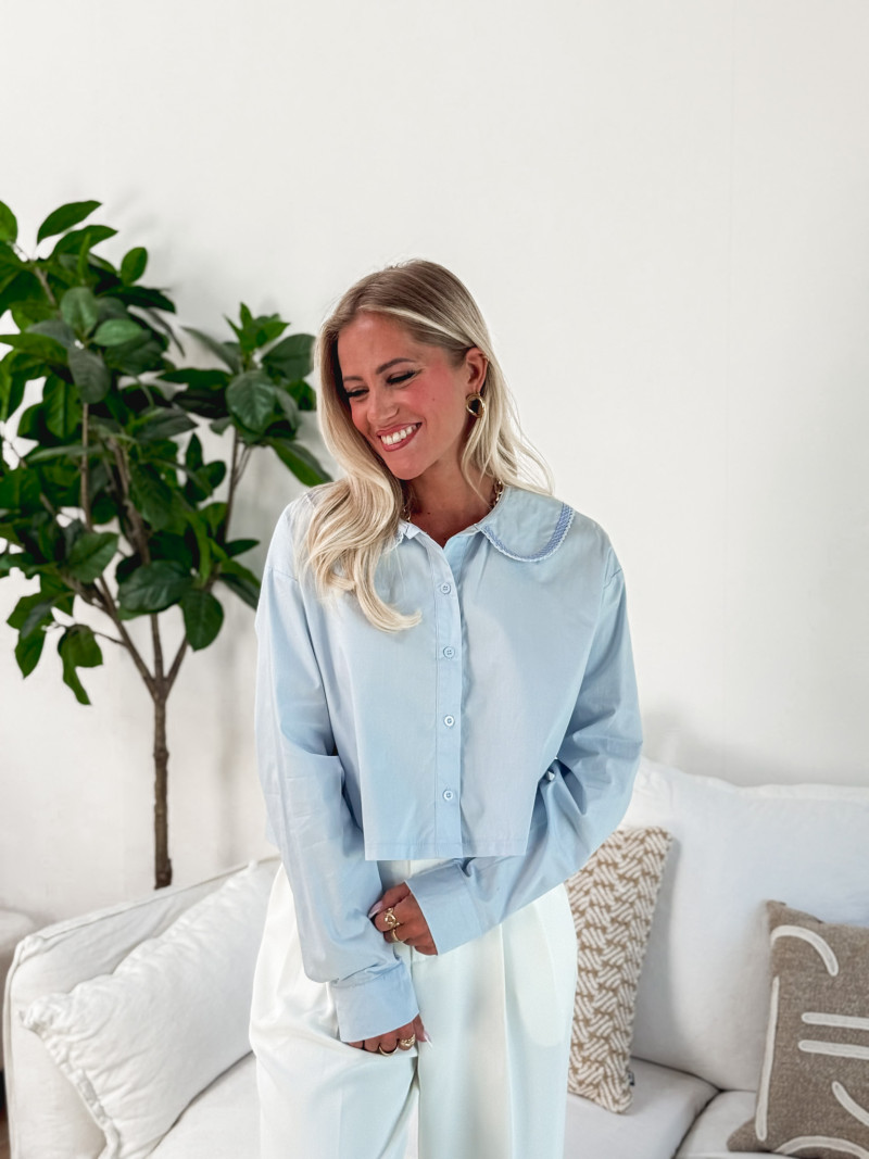 Chemise Cyrielle - Bleu ciel