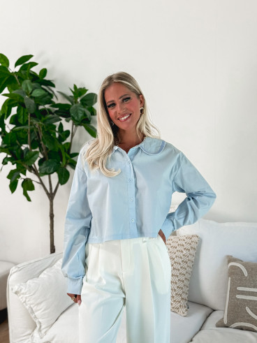 Chemise Cyrielle - Bleu ciel