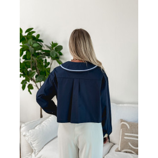 Chemise Cyrielle - Bleu marine