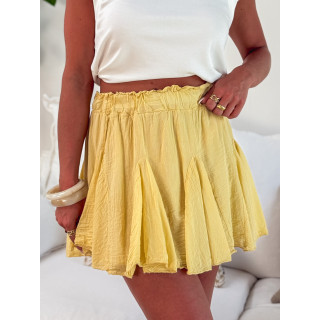 Mini jupe Opale - Jaune
