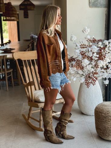 Veste Woody - Camel