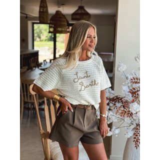 Feelhoo2518 blanc taupe