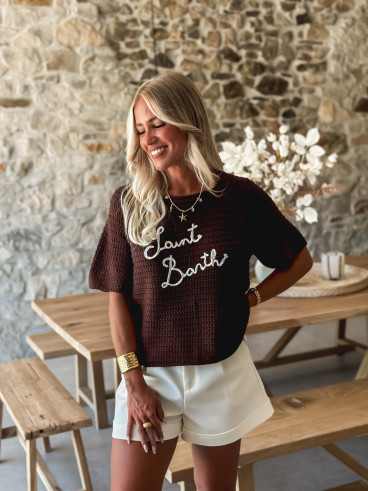 Feelhoo2518 marron blanc
