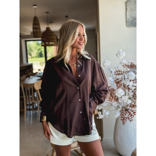 Chemise Janae - Chocolat