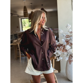 Chemise Janae - Chocolat