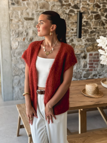 Gilet Milly - Rouille