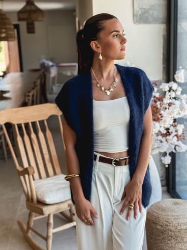 Gilet Milly - Bleu Marine