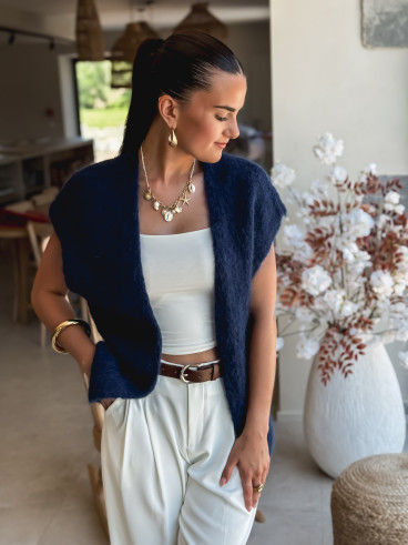 Gilet Milly - Bleu Marine