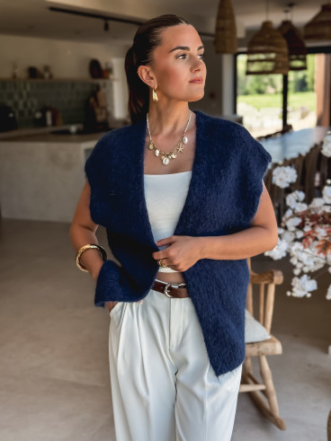 Gilet Milly - Bleu Marine