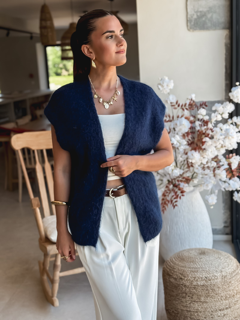 Gilet Milly - Bleu Marine