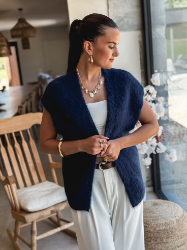 Gilet Milly - Bleu Marine