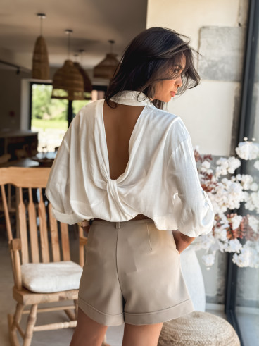 Chemise Janae - Ecru