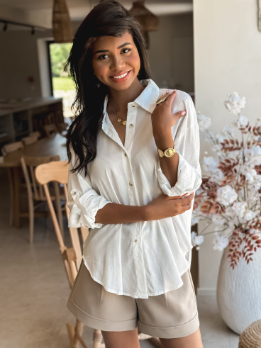 Chemise Janae - Ecru