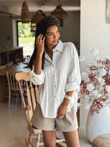 Chemise Janae - Ecru