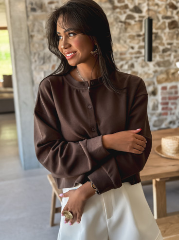 Gilet Ginie - Marron