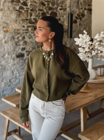 Gilet Ginie - Kaki