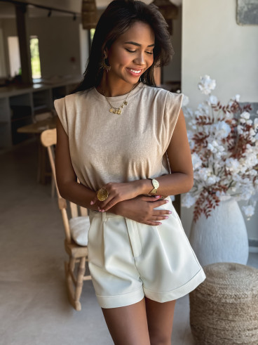 T-shirt Odile - Beige
