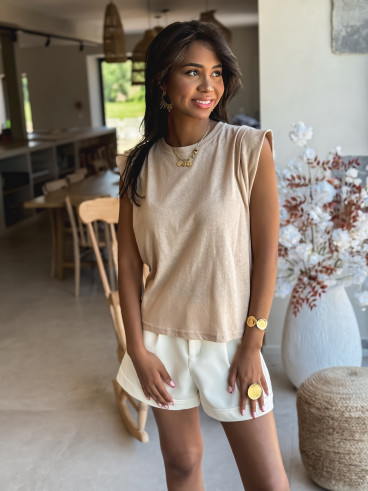 T-shirt Odile - Beige