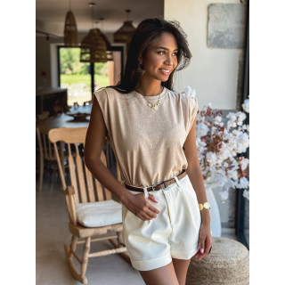 T-shirt Odile - Beige