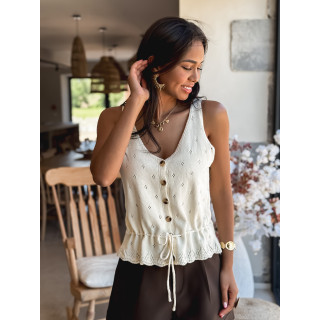 Blouse Kyria - Ecru