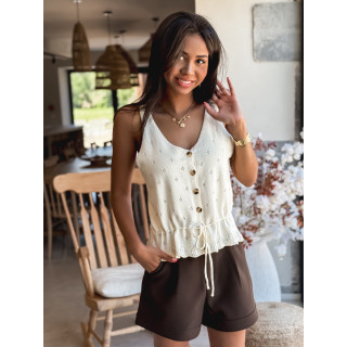 Blouse Kyria - Ecru