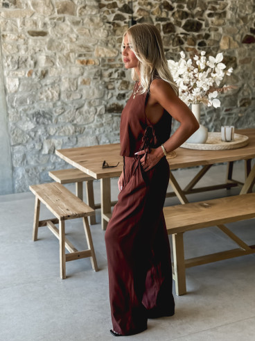 Blouse Sadia - Chocolat