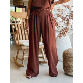 Pantalon Sadia - Chocolat
