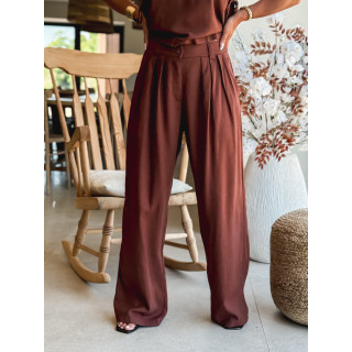 Pantalon Sadia - Chocolat