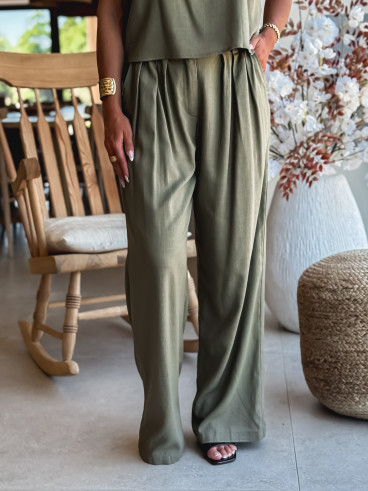 Pantalon Sadia - Kaki