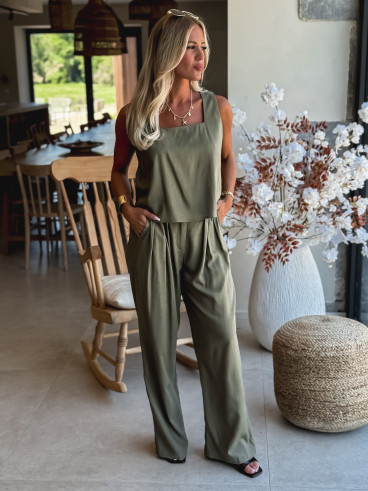 Pantalon Sadia - Kaki