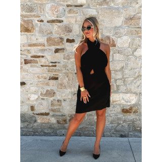 Robe courte Nialle - Noir