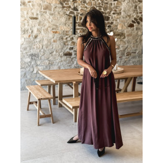 Robe longue Samana - Chocolat