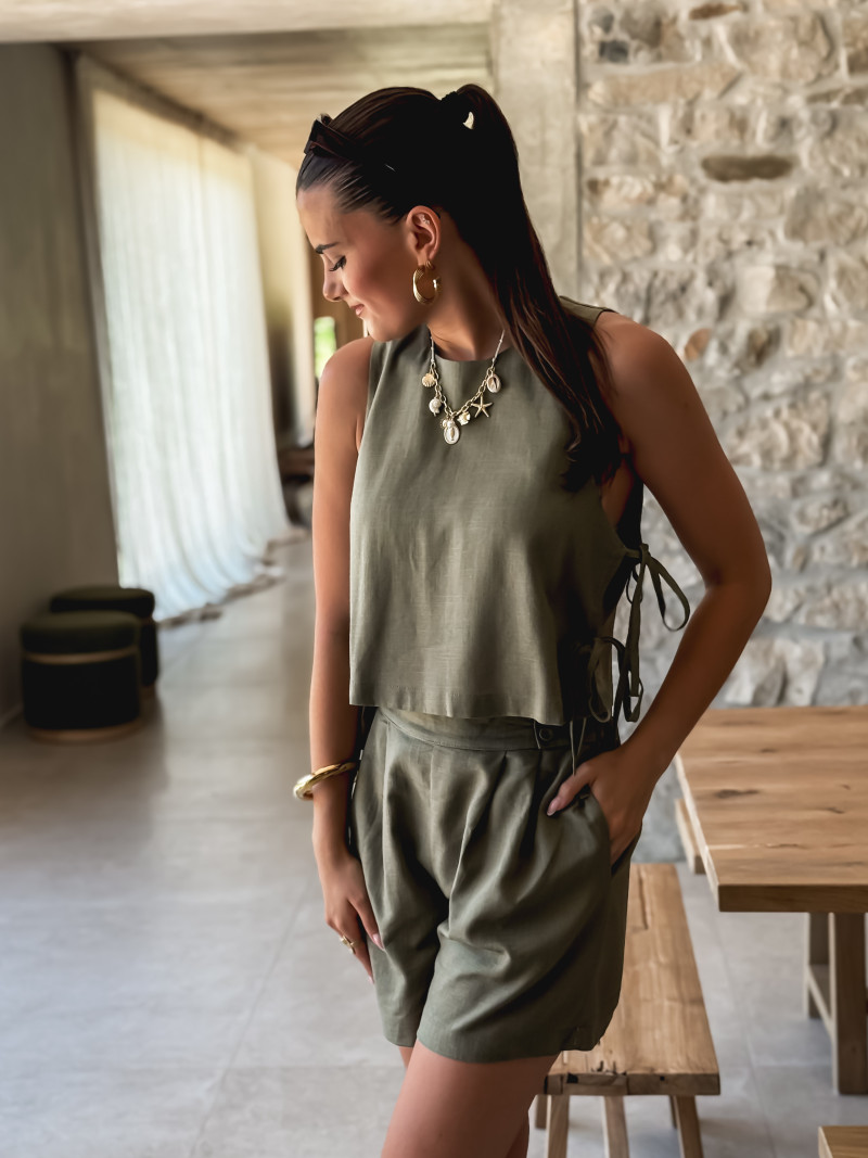 Blouse Sadia - Kaki