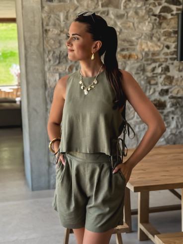 Blouse Sadia - Kaki