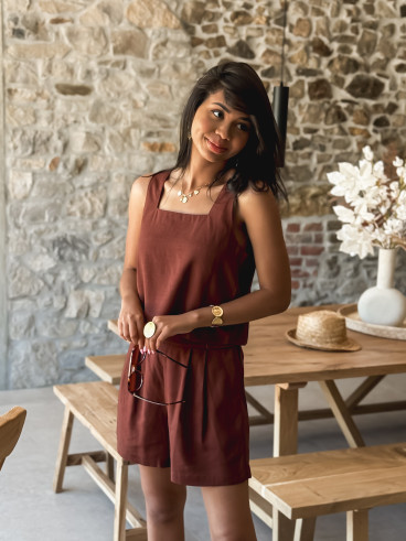 Short Sadia - Chocolat