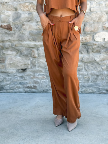 Pantalon Sadia - Camel