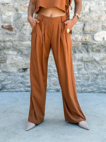 Pantalon Sadia - Camel
