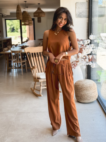 Pantalon Sadia - Camel