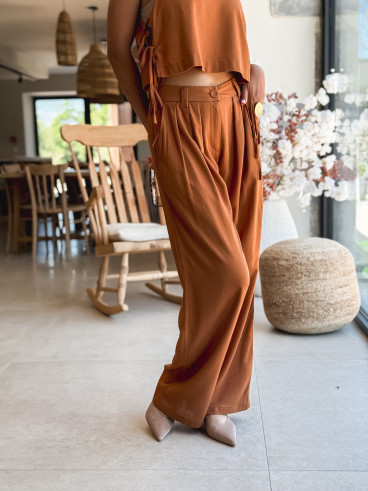 Pantalon Sadia - Camel