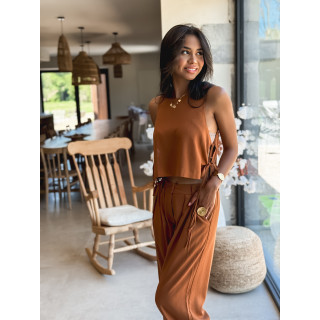 Pantalon Sadia - Camel