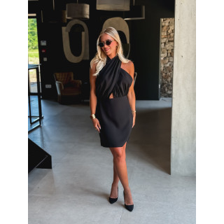 Robe courte Nialle - Noir