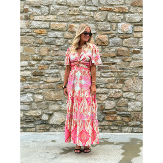 Robe Longue Carlita - Multicolore