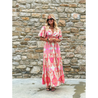 Robe Longue Carlita - Multicolore