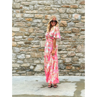 Robe Longue Carlita - Multicolore