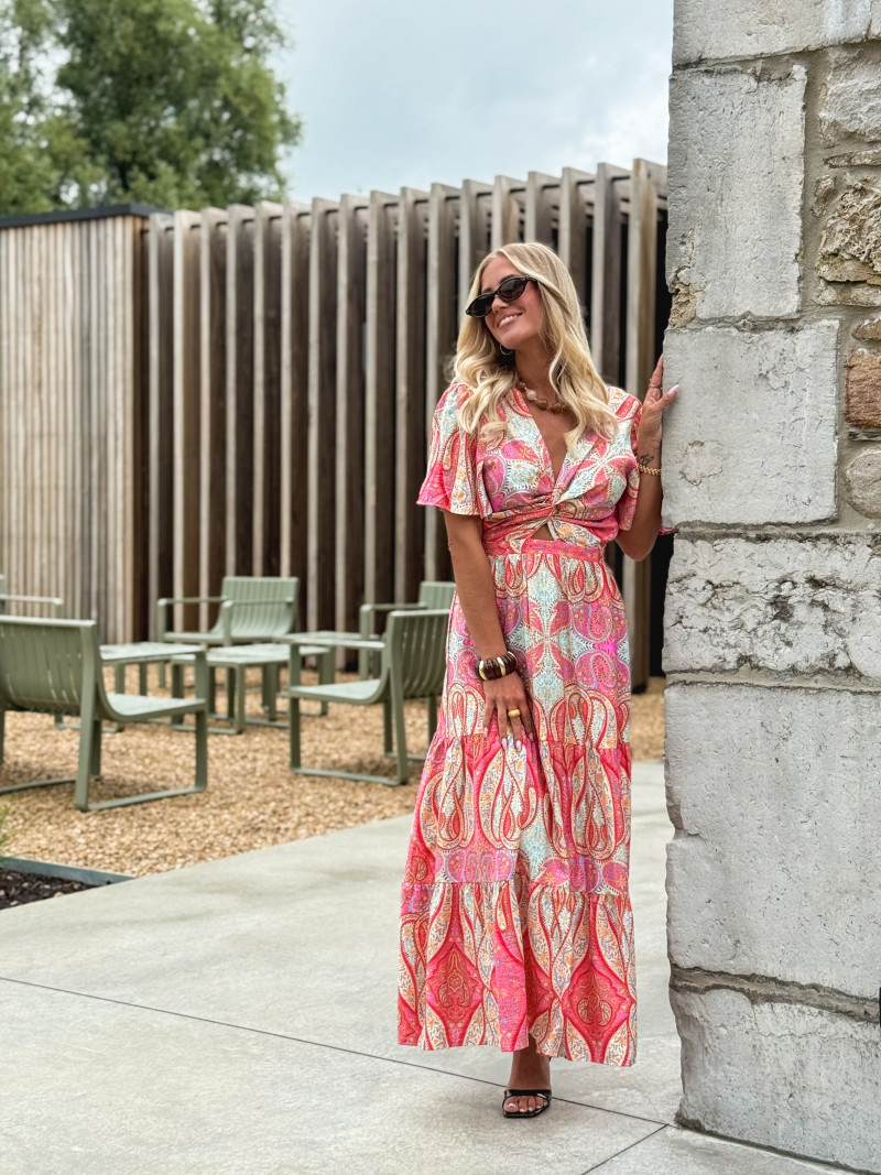 Robe Longue Carlita - Multicolore